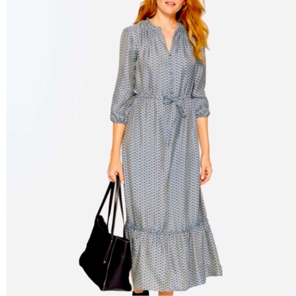 J.McLaughlin Dresses & Skirts - J.McLaughlin Liberty Silk-Blend Dress